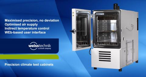 Precíziós klímakamrák különösen stabil és homogén vizsgálati körülményekhez